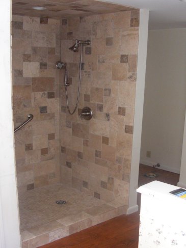 new master shower